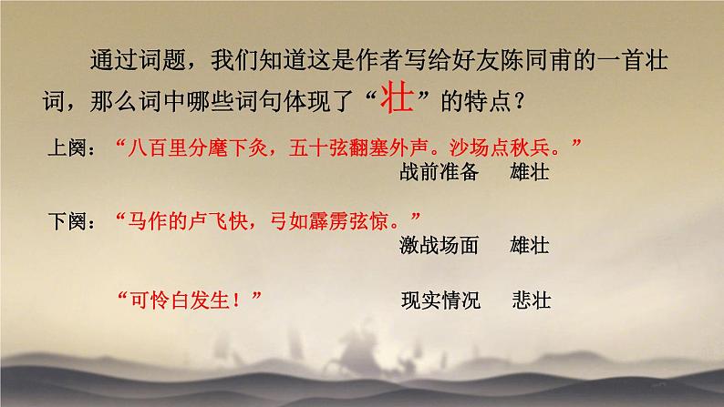 初中语文人教版（部编）九年级下册破阵子为陈同甫赋壮词以寄之1 课件04