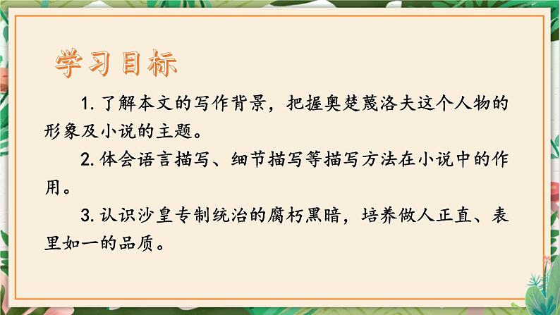 第06课 变色龙 课件 初中语文人教部编版九年级下册（2022年）02