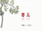 初中语文人教版（部编）九年级下册19枣儿2 课件