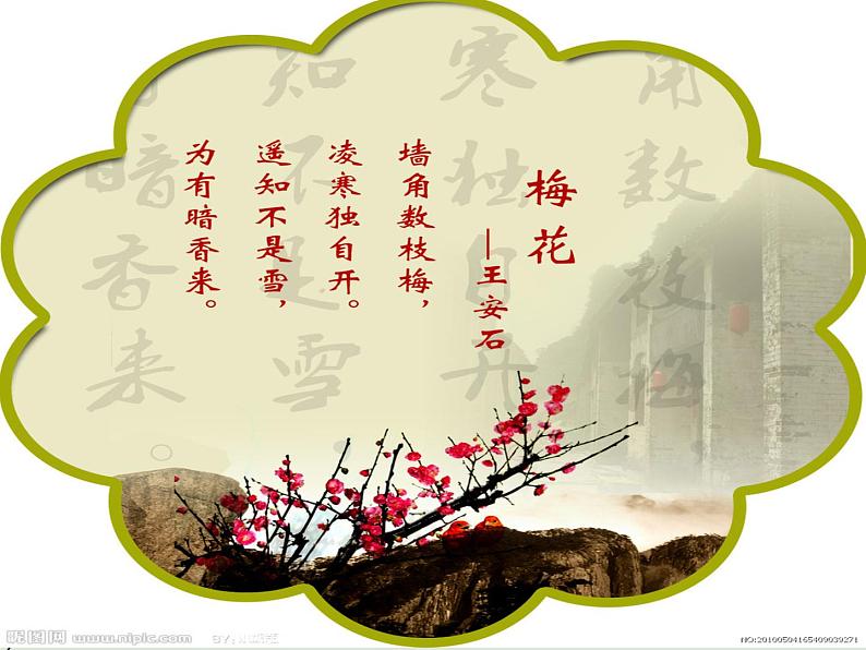 初中语文人教版（部编）八年级下册卜算子咏梅1 课件04