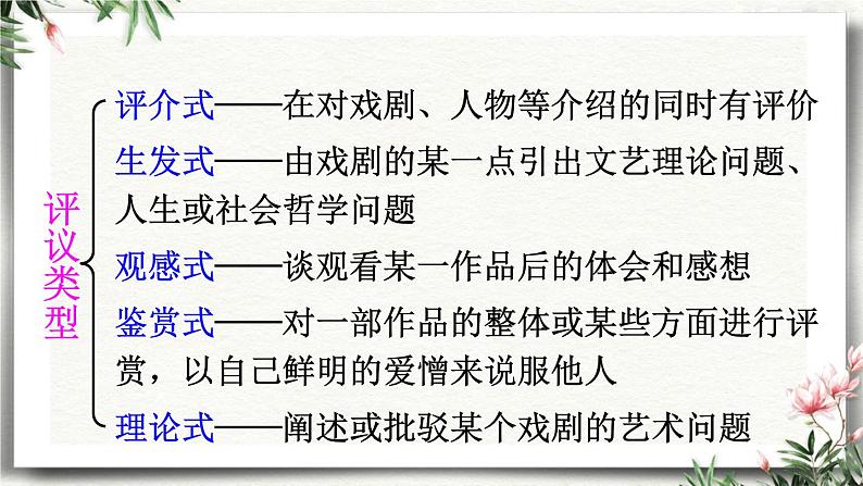 任务  演出与评议 课件 初中语文人教部编版（五四制）九年级下册第8页