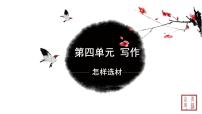 人教部编版 (五四制)七年级下册（2018）写作   怎样选材教案配套课件ppt