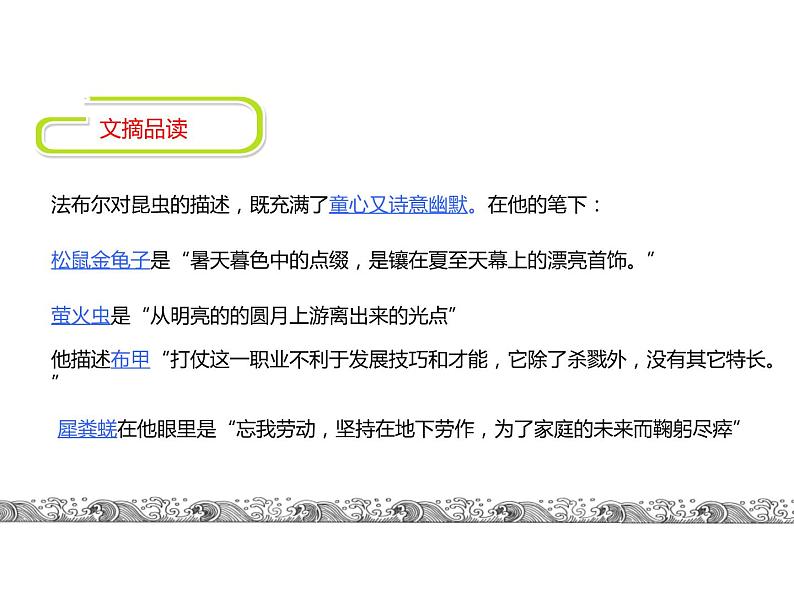 中考语文名著复习---名著导读《昆虫记》课件PPT第6页
