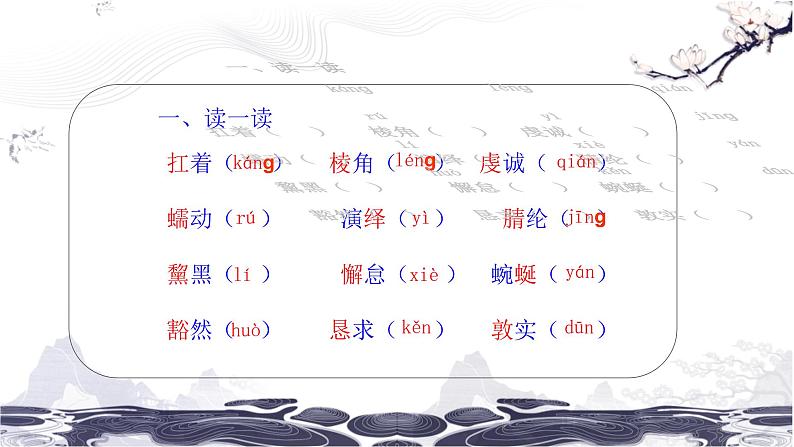 第五单元 18在长江源头各拉丹冬 课件 初中语文人教部编版（五四制）八年级下册（2022年）04