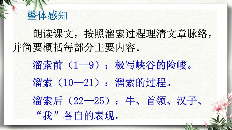 7 溜索 课件 初中语文人教部编版（五四制）九年级下册（2022年）06
