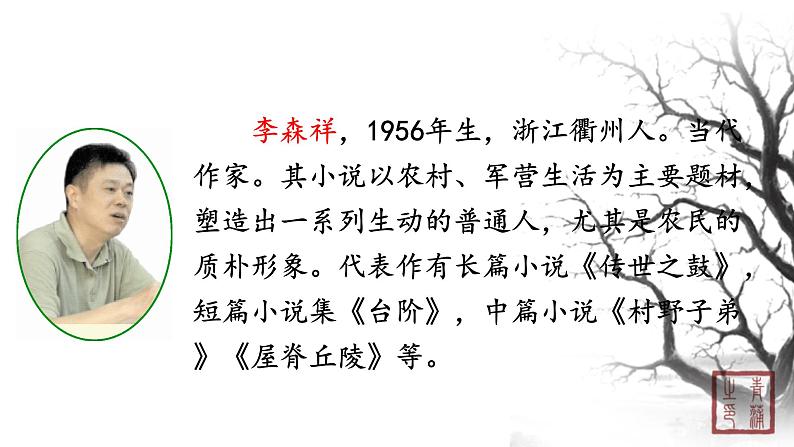 第三单元 11台阶 课件 初中语文人教部编版（五四制）七年级下册第4页