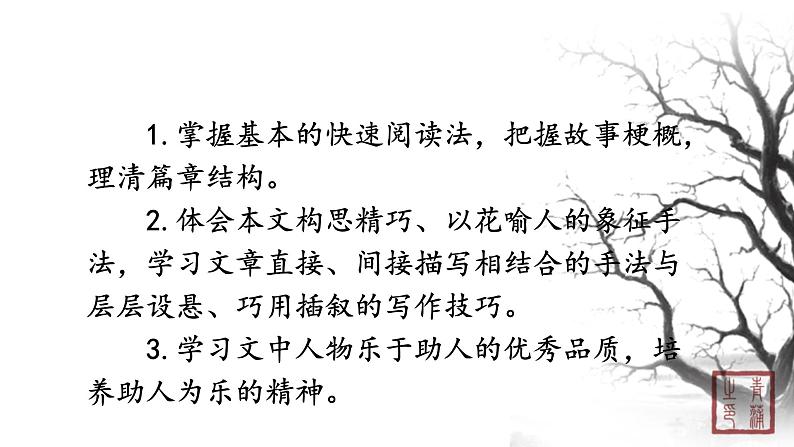第四单元 14驿路梨花 课件 初中语文人教部编版（五四制）七年级下册（2022年）第2页