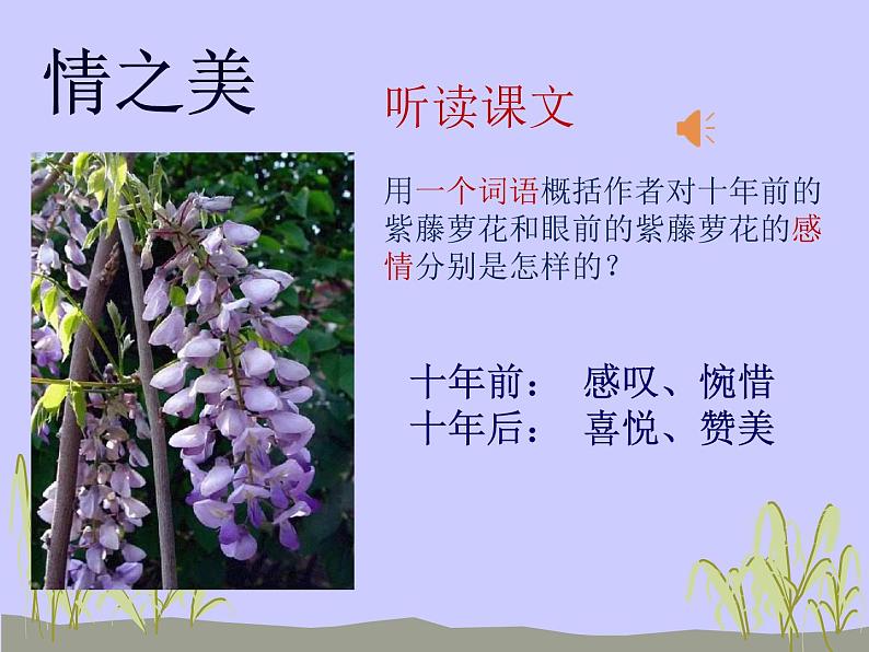 初中语文 人教课标版（部编） 七年级下册紫藤萝瀑布 课件第8页