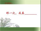 初中语文 人教课标版（部编） 七年级下册 学习抒情 说真话、抒真情 课件