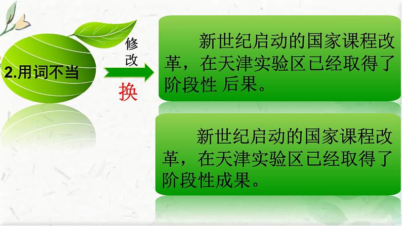 中考语文专题复习 辨析和修改病句 公开课课件PPT第7页