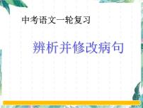 中考病句复习 辨析并修改病句 优质课件