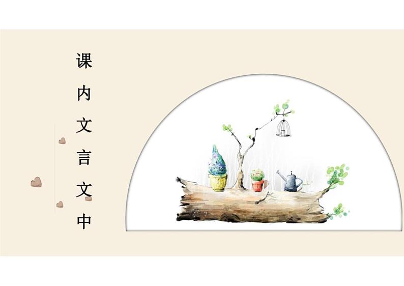 备战2022年中考语文精准点击 -课内文言文（中）课件PPT01