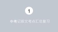 2022年中考语文专题复习-记叙文考点汇总复习课件（共21页）