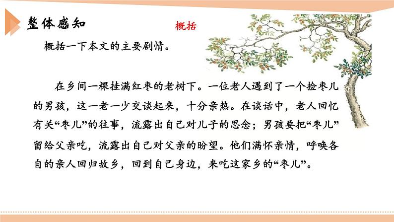 第五单元《枣儿》课件3 初中语文人教部编版（五四制）九年级下册（2022）第4页