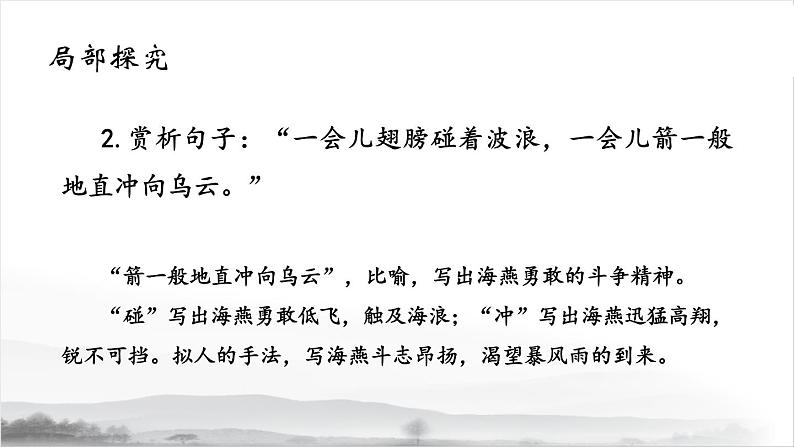 第一单元《海燕》课件2 初中语文人教部编版（五四制）九年级下册（2022）07