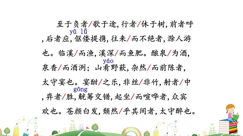 九年级上册语文课件PPT醉翁亭记08