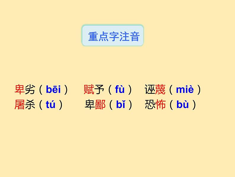 人教语文 8年级下册课件PPT第四单元  13  最后一次讲演07