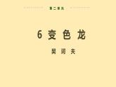 人教语文 9年级下册课件PPT第二单元 6 变色龙（第二课时）教学课件