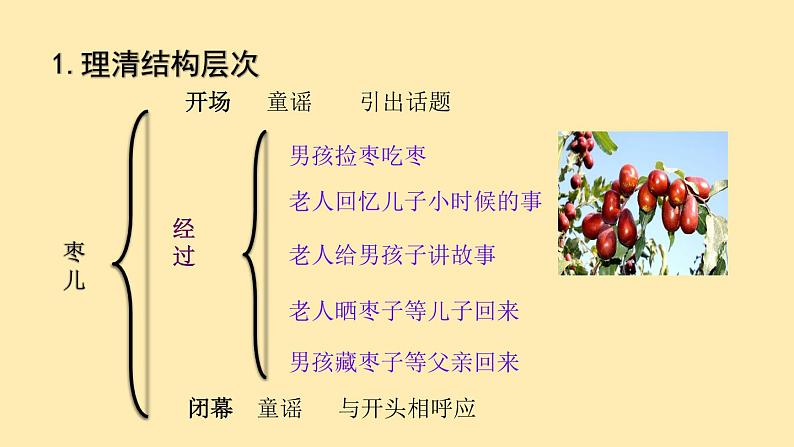 人教语文 9年级下册课件PPT第五单元 19 枣儿 教学课件第8页