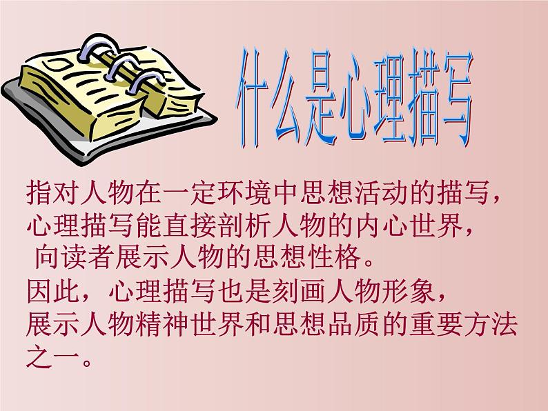 让心灵说话——心里描写指导课件PPT第2页