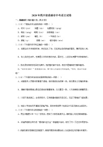 2020年四川省成都市中考语文试卷