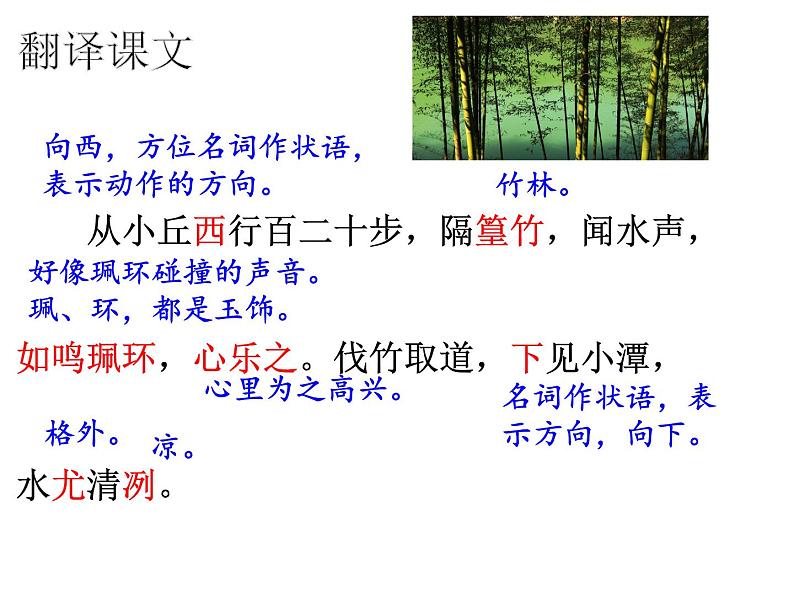 第10课《小石潭记》课件（共25张PPT）部编版语文八年级下册第8页