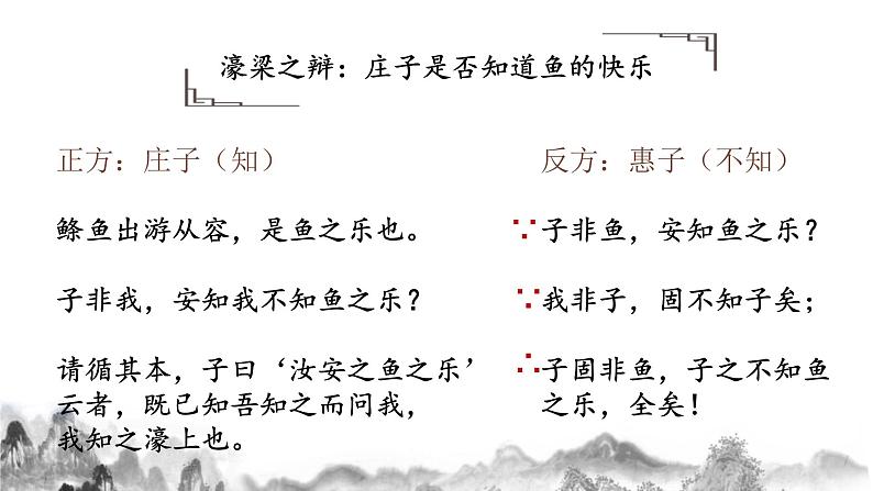 第21课《庄子与惠子游于濠梁》课件部编版语文八年级下册08