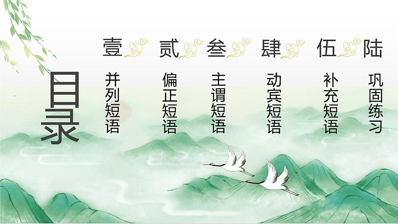 短语及短语类型课件PPT第3页