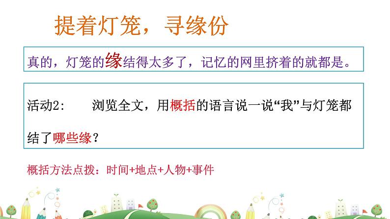 初二年级 语文 灯笼课件PPT第7页