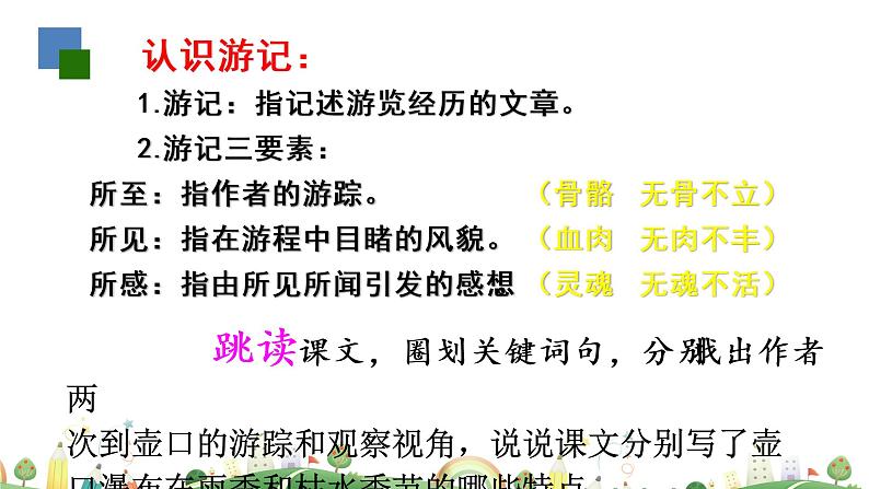 初二年级 语文 壶口瀑布课件PPT第8页