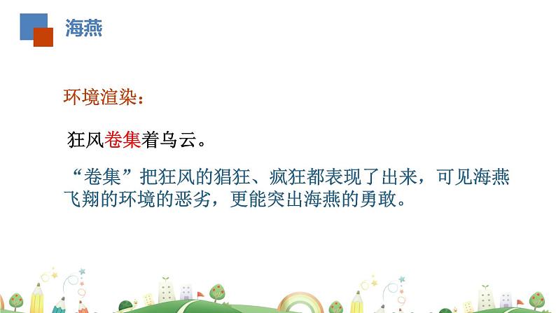 初三年级 语文 海燕课件PPT第6页