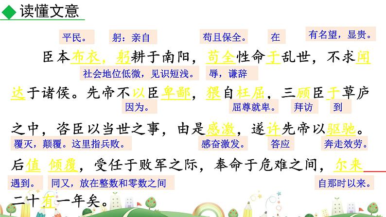 初三年级 语文 出师表（第2课时）课件PPT第3页