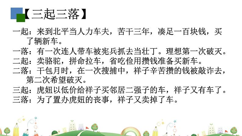初一年级 语文 《骆驼祥子》导读课件PPT第8页