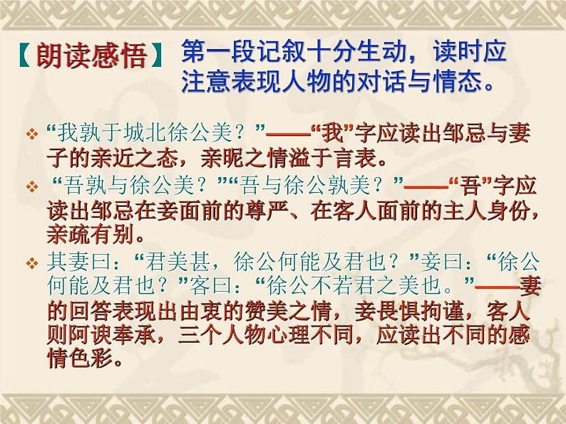 第21课《邹忌讽齐王纳谏》课件（共22页）2021-2022学年部编版语文九年级下册07