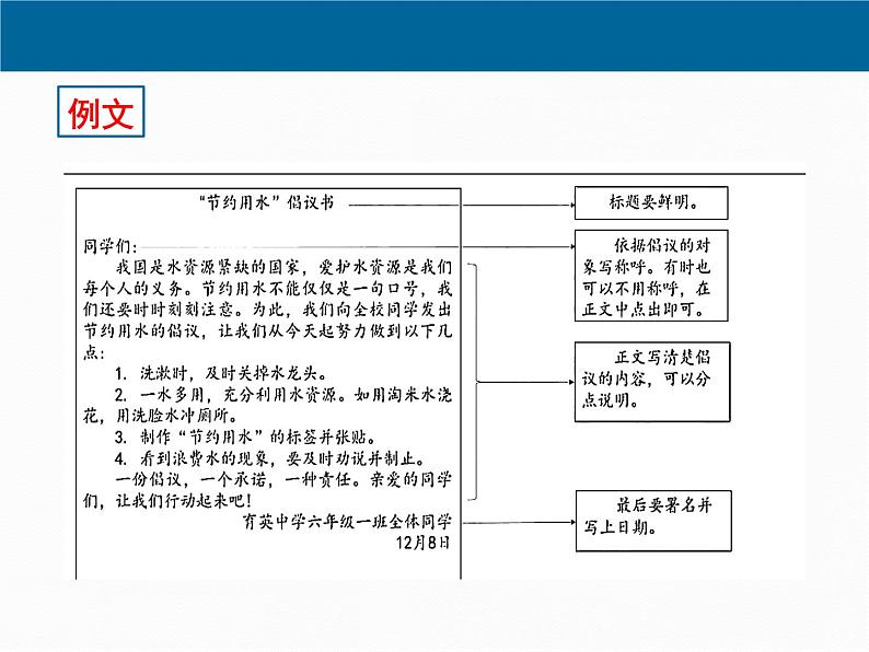 第五单元写作《学写倡议书》课件2021-2022学年部编版（五四学制）语文六年级下册04