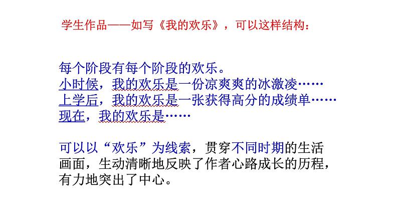 2022深圳中考作文复习：作文点评与指导1——作文结构课件PPT05
