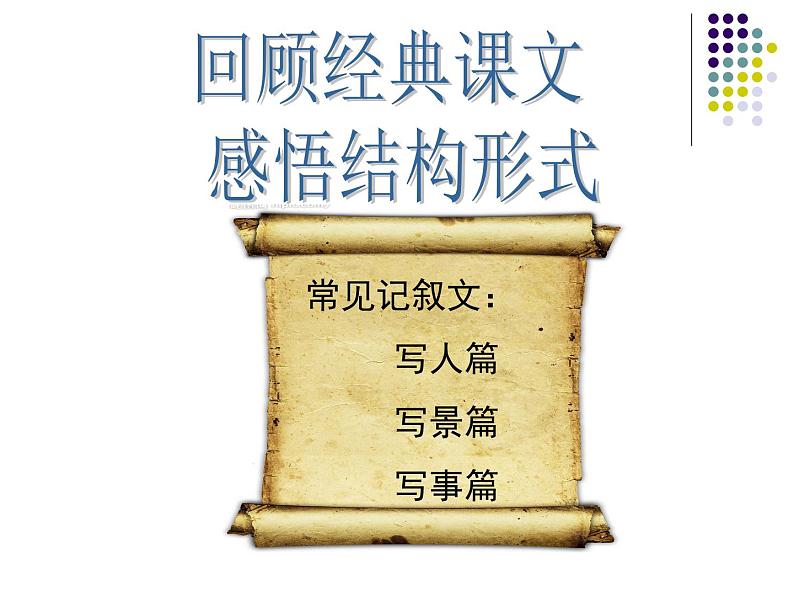 2022深圳中考作文复习：记叙文谋篇布局篇课件PPT05