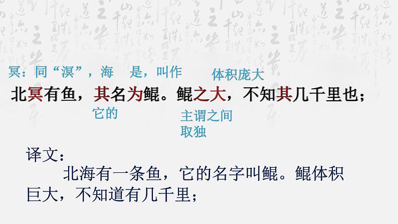 第21课《北冥有鱼》课件部编版语文八年级下册08