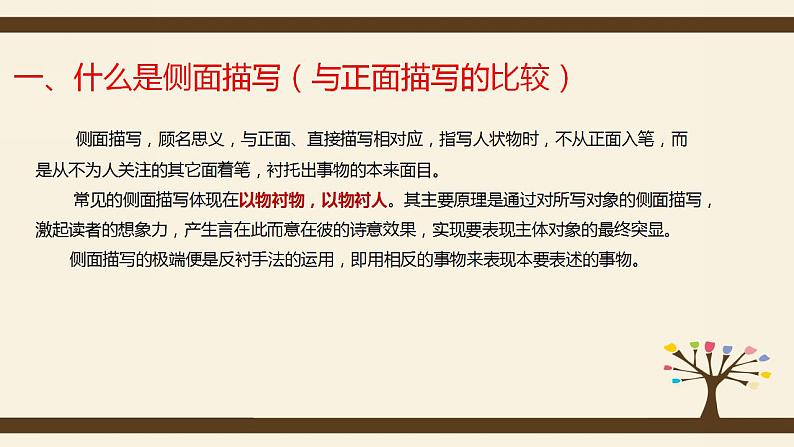 第十一讲  侧面描写增想象- 2022年中考作文复习精品课件第3页