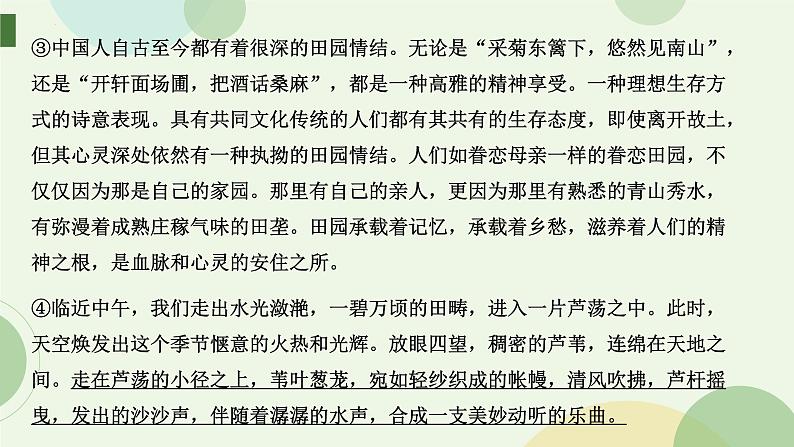 2022年中考语文专项复习-现代文阅读复习课件（共35页）07
