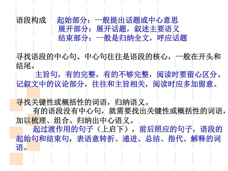 2022年中考语文二轮复习专项备考-压缩语段的常见方法课件（34张）第3页