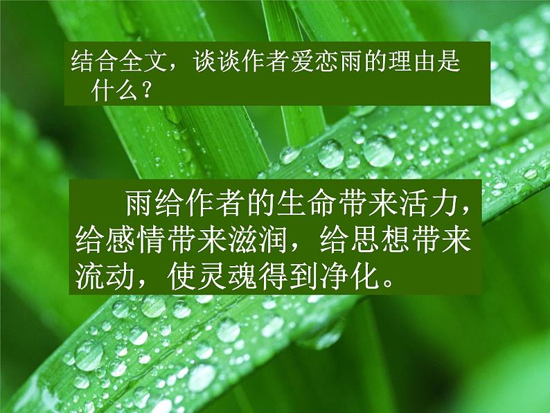 3  雨的四季-2021-2022学年七年级语文上学期精编“讲义+课件”（课件）第7页