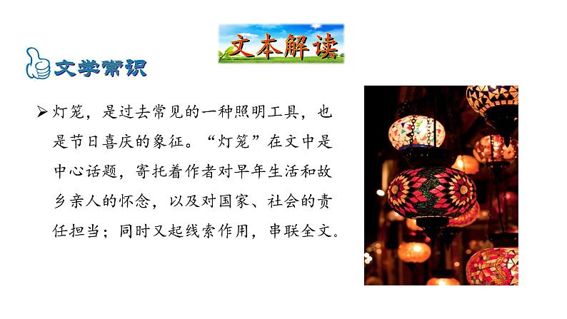 2021-2022 部编版语文 八年级下册 第4课  灯笼 课件第5页