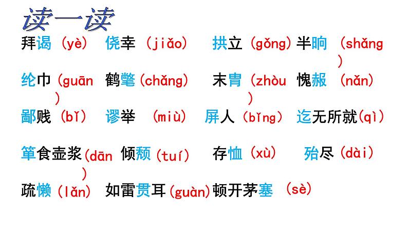 初中语文 人教课标版（部编）九年级上册 23 三顾茅庐《三顾茅庐》课件  课件02