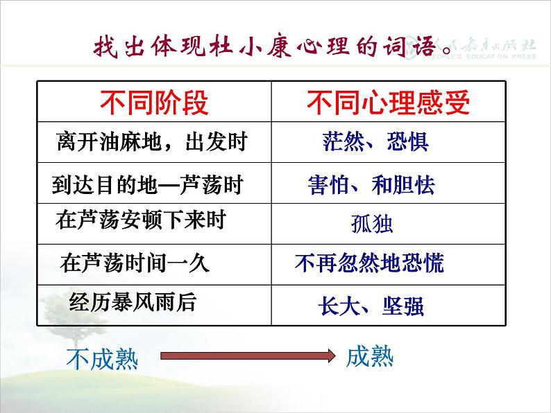 初中语文 人教课标版（部编）九年级上册 16 孤独之旅《孤独之旅》  课件第5页