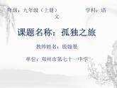 初中语文 人教课标版（部编）九年级上册孤独之旅  课件