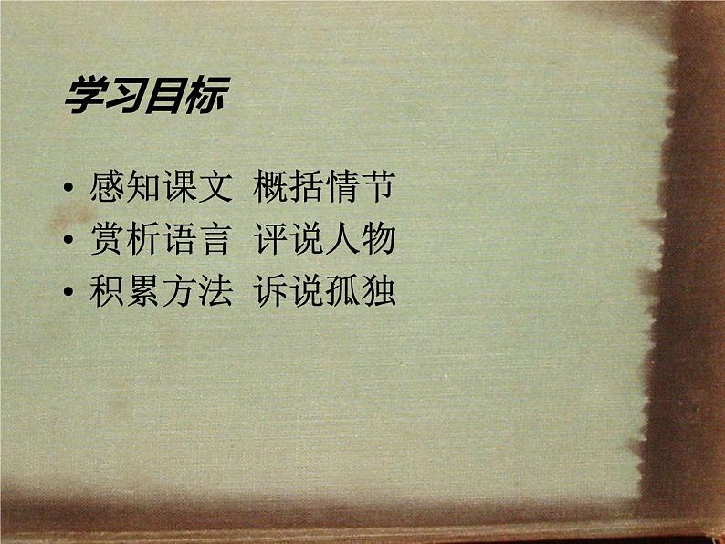 初中语文 人教课标版（部编）九年级上册 16 孤独之旅《孤独之旅》 课件05