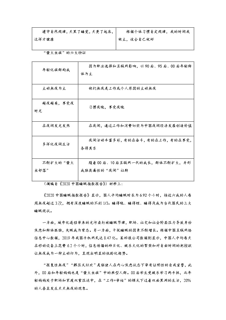 2022年中考语文二轮专项复习-非连续性文本阅读提升+预测第2页