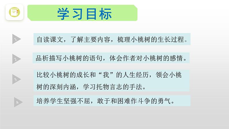 部编版七年级语文下册----19 一颗小桃树课件PPT02