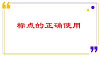 2022年中考语文二轮专题复习：正确使用标点符号课件（32张PPT）